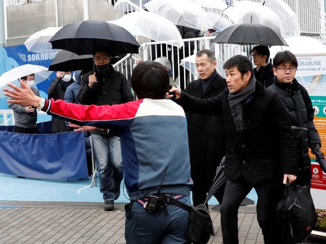 防导弹袭击演练。(新华/路透)