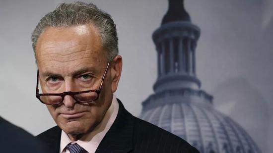 商讨院民主党领袖舒默(Chuck Schumer)